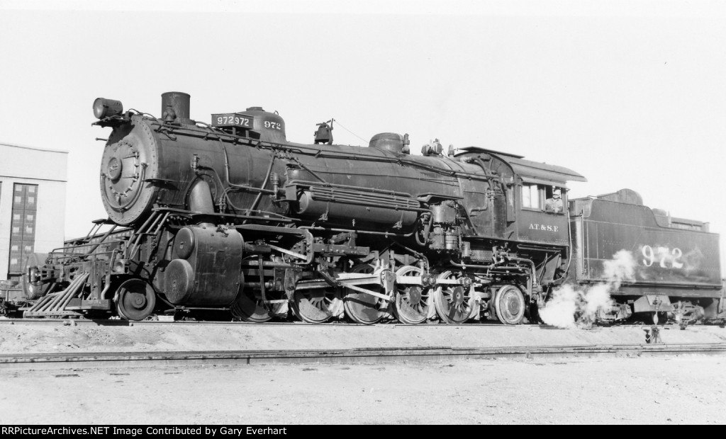 ATSF 2-10-2 #972 - Atchison, Topeka & Santa Fe